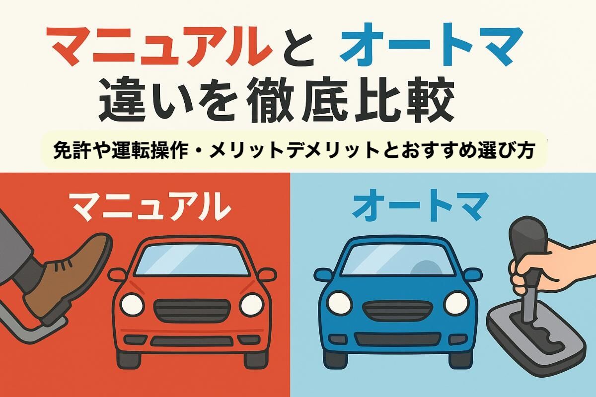 マニュアル と オートマ