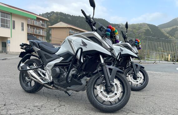 教習所で大型自動二輪免許の取得をお考えの方は豊岡市からお越しください